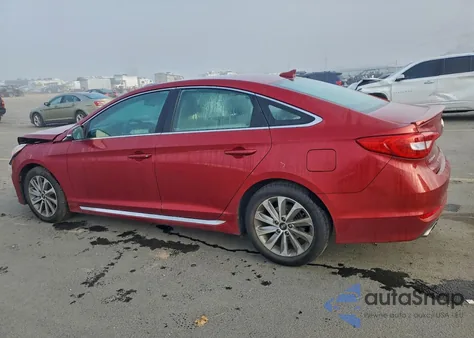 2016 Hyundai Sonata Sport z USA, uszkodzony, nr VIN 5NPE34AF3GH315797